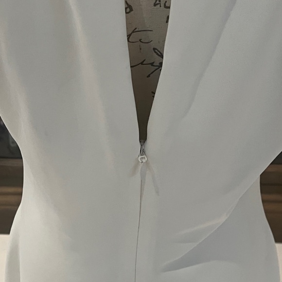 Guess White Dress with Purple Floral Design - Picture 6 of 7